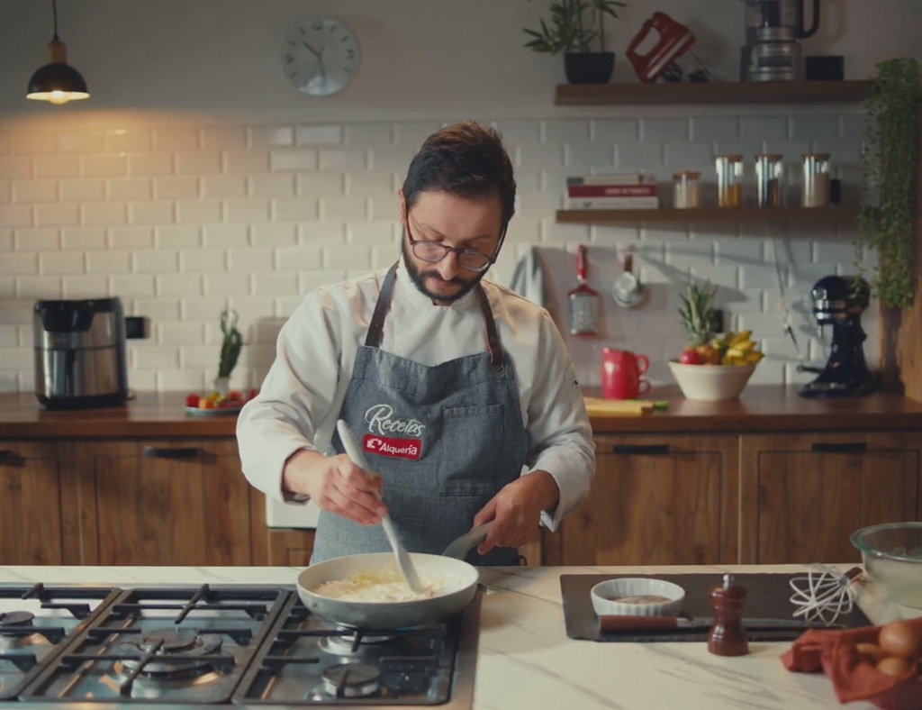 Curso básico de cocina con recetas Alquería
